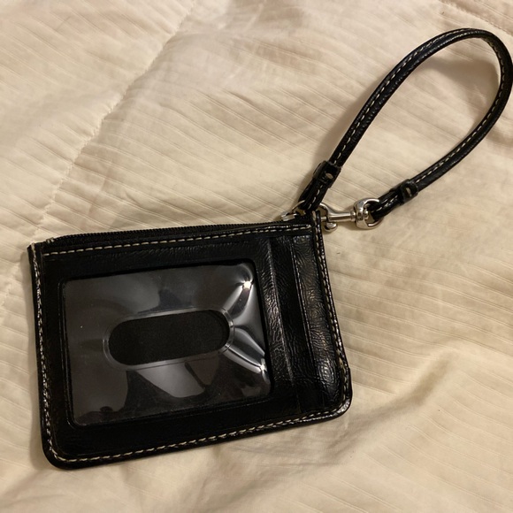 Coach Black Wristlet - Picture 2 of 2